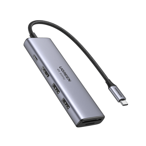 UGREEN USB-C Hub (6-in-1, 100W, 4K@60Hz)