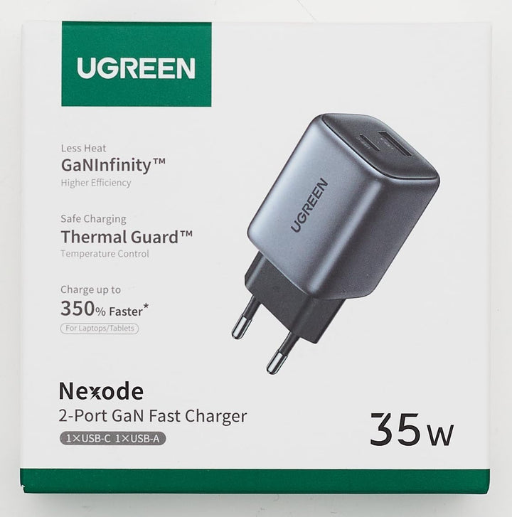 UGREEN Nexode 35W USB C Ladegerät USB Netzteil GaN II Tech Schnellladegerät