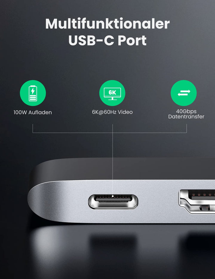 UGREEN 5-in-1 USB-C Hub - Hubs