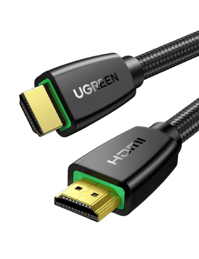 UGREEN HDMI Kabel 4K 60Hz UHD 2.0 HDMI ARC Kabel HDR 3D High Speed 18Gbps mit Ethernet vergoldet kompatibel mit TV Fernseher, Monitor, Blu-ray, PS5/PS4/PS3, Xbox Series S, Soundbar
