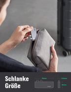 UGREEN USB-C Hub (4K@30Hz, 5Gbps, 5-in-1) überzeugt als docking station mit einer schlanken Größe von 78 × 28 × 8,5 mm für flexible Nutzung am MacBook.