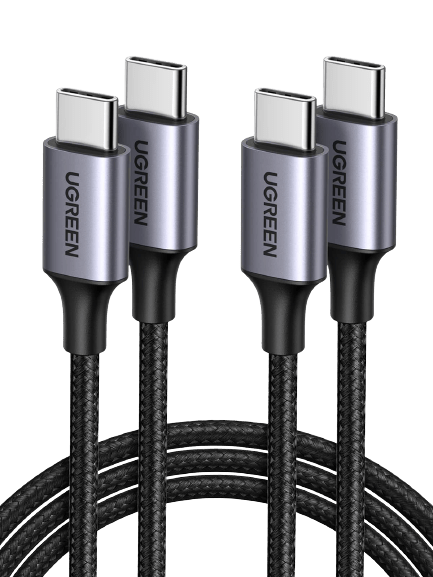 UGREEN 60W PD 3.0 PPS USB-C auf USB-C Ladekabel 2 Stück (1 M)