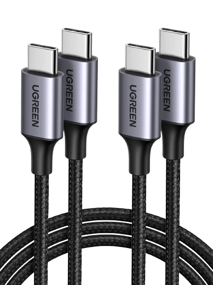 UGREEN USB C auf USB C Kabel 2 Stück 60W PD 3.0 PPS USB C Ladekabel