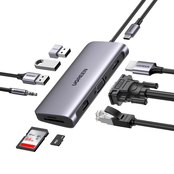 Hub de Type-C avec ports HDMI + USB-A + USB-C PD - XWH-HUB3-13 - Gris  XTREMEMAC à Prix Carrefour