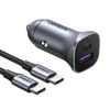 UGREEN 30 W PD3.0 & QC3.0 Autoladegerät mit Dual-Ports