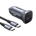 UGREEN 30 W PD3.0 & QC3.0 Autoladegerät mit Dual-Ports