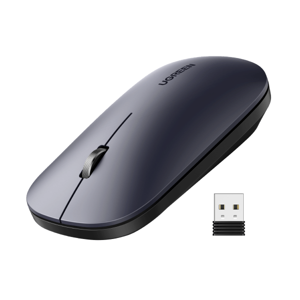 UGREEN PC Maus Kabellos Leise mit 4000 DPI, 2.4GHz Verbindung, 18 Monate Akkulaufzeit, USB Kabellose Maus
