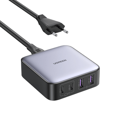 UGREEN Nexode 65W USB C Ladegerät GaN USB C Netzteil 4 Port PD Charger kompatibel