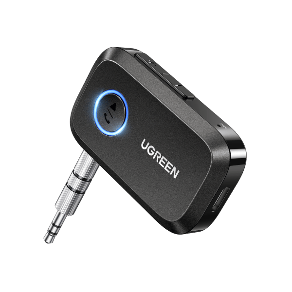 Kaufe Aux Bluetooth 5.2 Adapter Wireless Audio Receiver USB auf 3,5 mm  Klinke Freisprecheinrichtung Auto BT Empfänger Sender Auto Lautsprecher  Musik Player