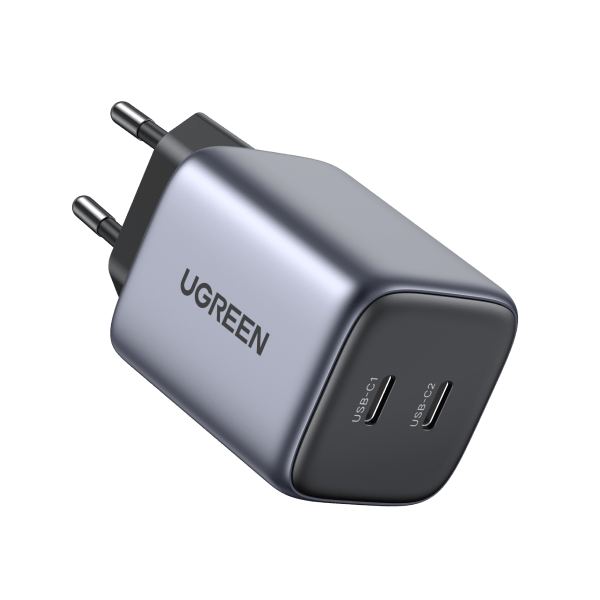 Ugreen 45W USB C Ladegerät 2-Ports GaN Wandladegerät