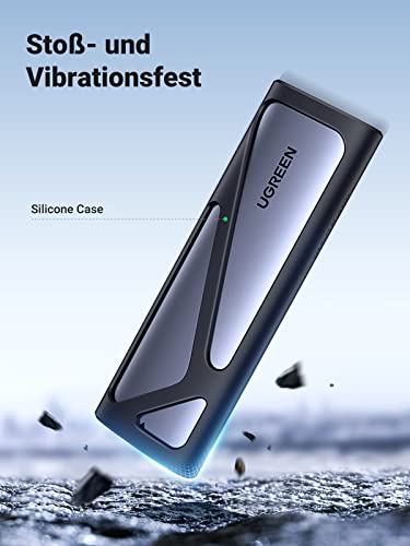 UGREEN M.2 SSD Adapter USB 3.2 10 Gbps Gen2 Aluminium Gehäuse