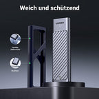 UGREEN M2 SSD USB 3.2 10 Gbps Gen 2  Aluminium Gehäuse mit Kühlkissen