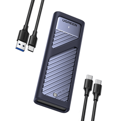 UGREEN M.2 NVMe SATA SSD USB 3.2 10 Gbps Gen 2  Aluminium Gehäuse mit Kühlkissen
