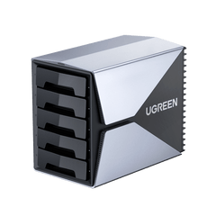 UGREEN 5 Bay RAID Festplattengehhäuse USB 3.0 Raid Gehäuse-100 TB Kapazität
